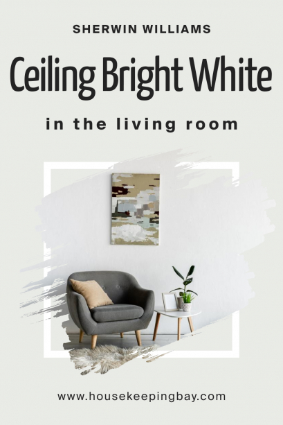 Ceiling Bright White SW 7007 by Sherwin-Williams