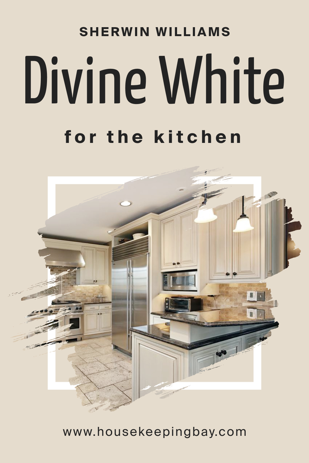 Sherwin Williams. SW Divine White For the Kitchen