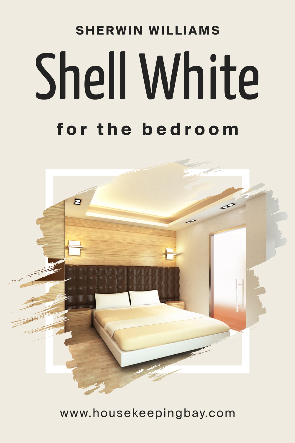 Sherwin Williams. SW Shell White For the bedroom