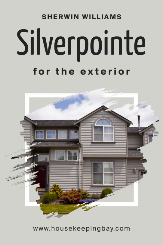 Silverpointe SW 7653 by Sherwin-Williams - Housekeepingbay