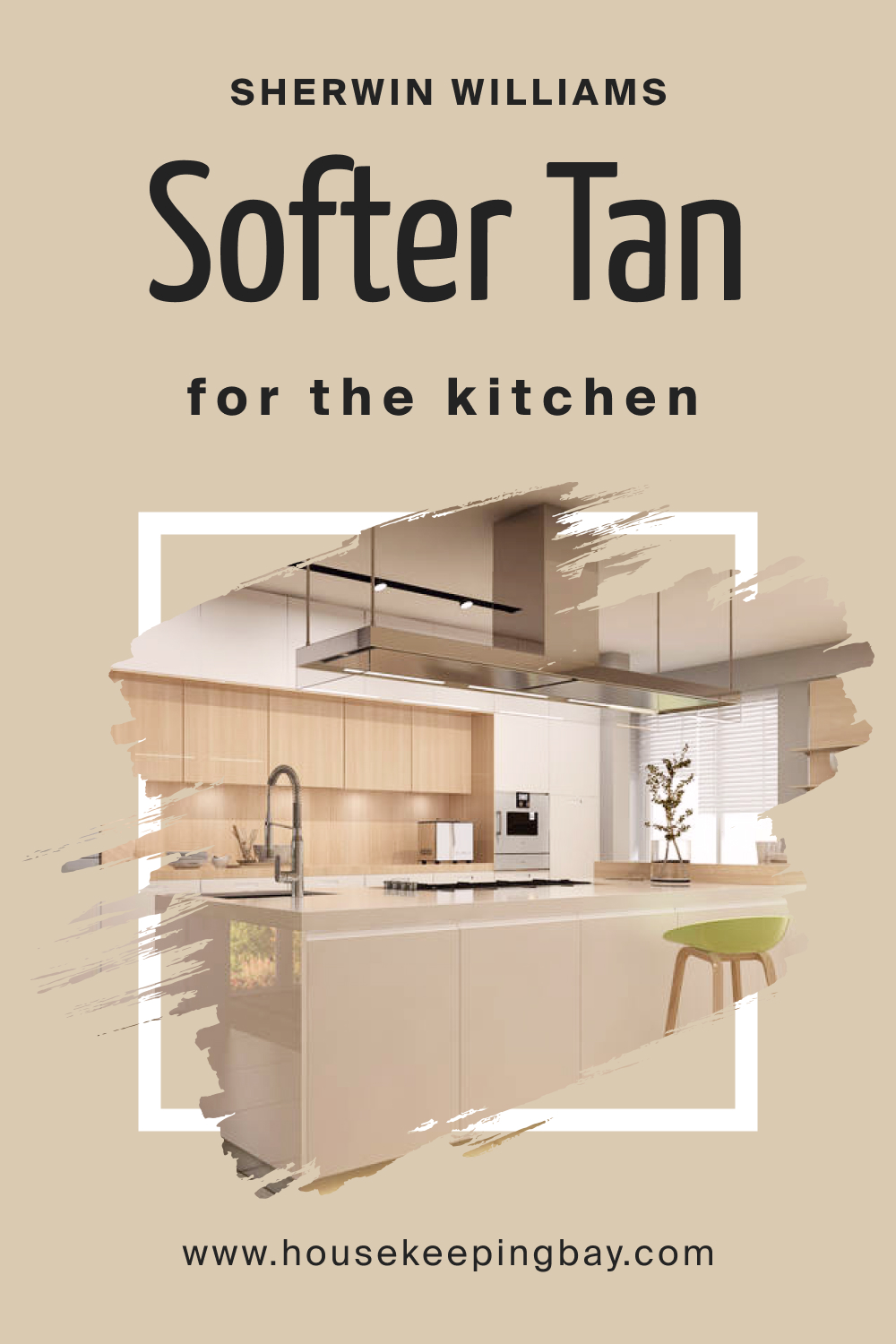 Sherwin Williams. SW Softer Tan For the Kitchen