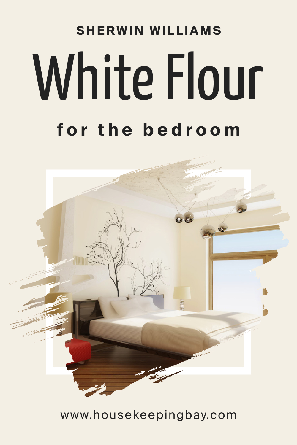 Sherwin Williams. SW White Flour For the bedroom