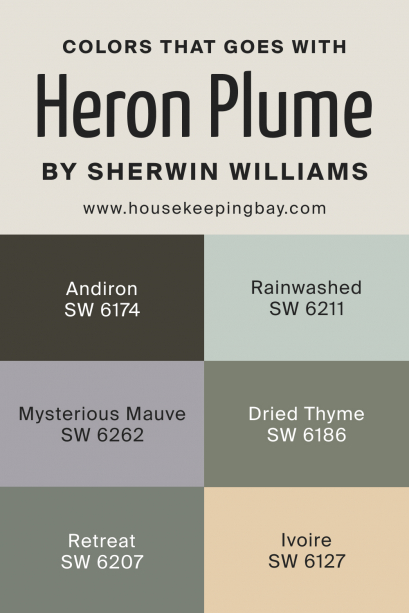 Heron Plume SW 6070 Paint Color by Sherwin-Williams