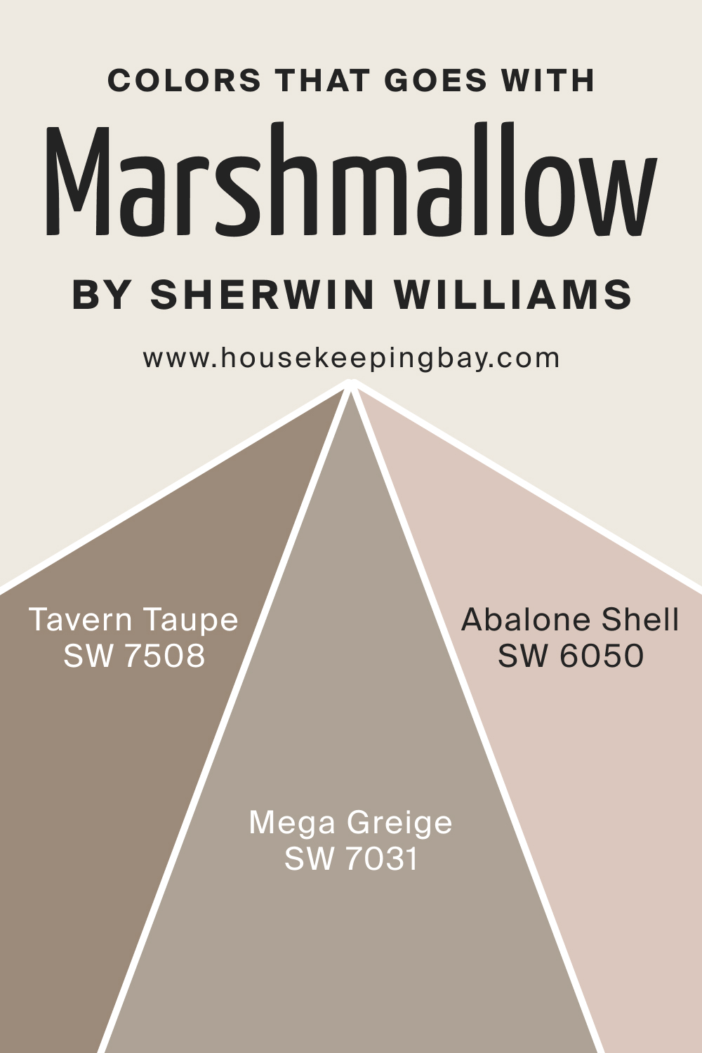 Colors that goes with SW Marshmallow by Sherwin Williams