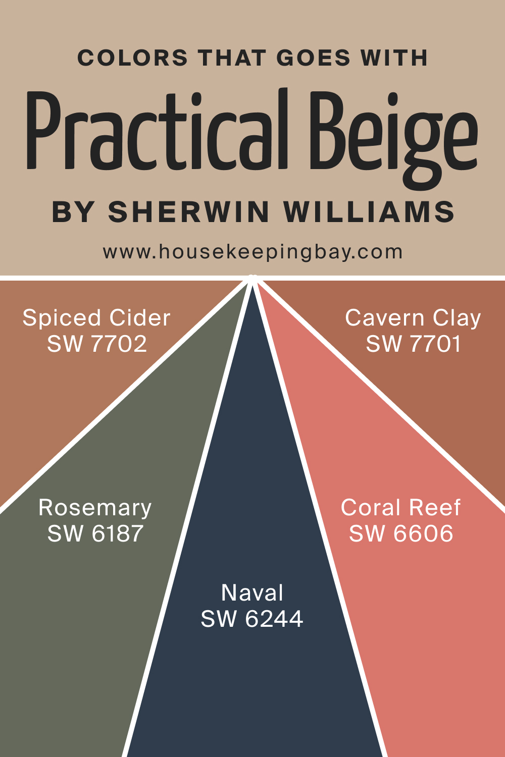 Colors that goes with SW Practical Beige by Sherwin Williams