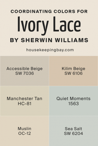 Ivory Lace SW 7013 Paint Color by Sherwin-Williams