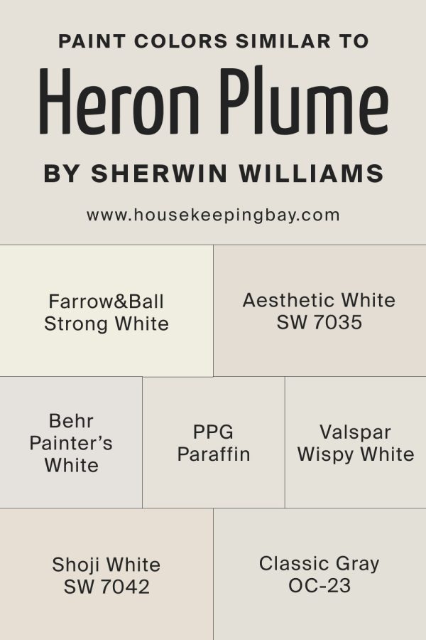 Heron Plume SW 6070 Paint Color by Sherwin-Williams