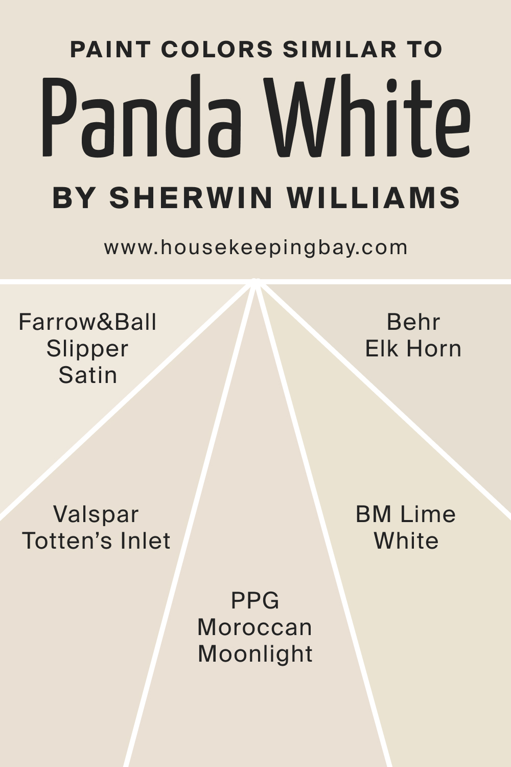 Paint Colors Similar to SW Panda White by Sherwin Williams