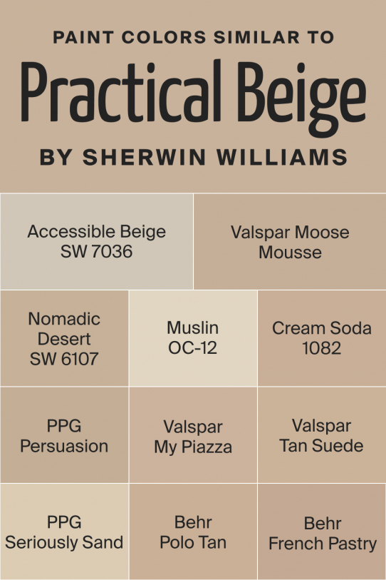 Practical Beige SW 6100 Paint Color by Sherwin-Williams