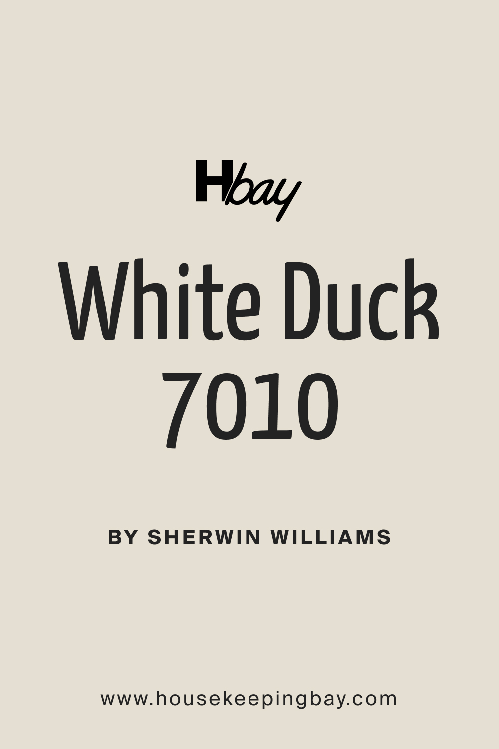SW 7010 White Duck Paint Color by Sherwin Williams