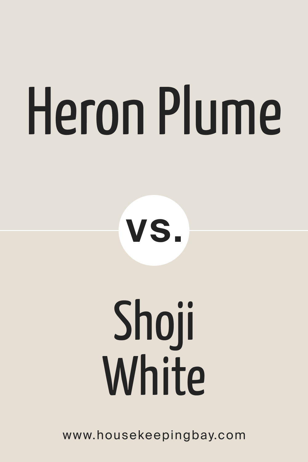 SW Heron Plume vs Shoji White