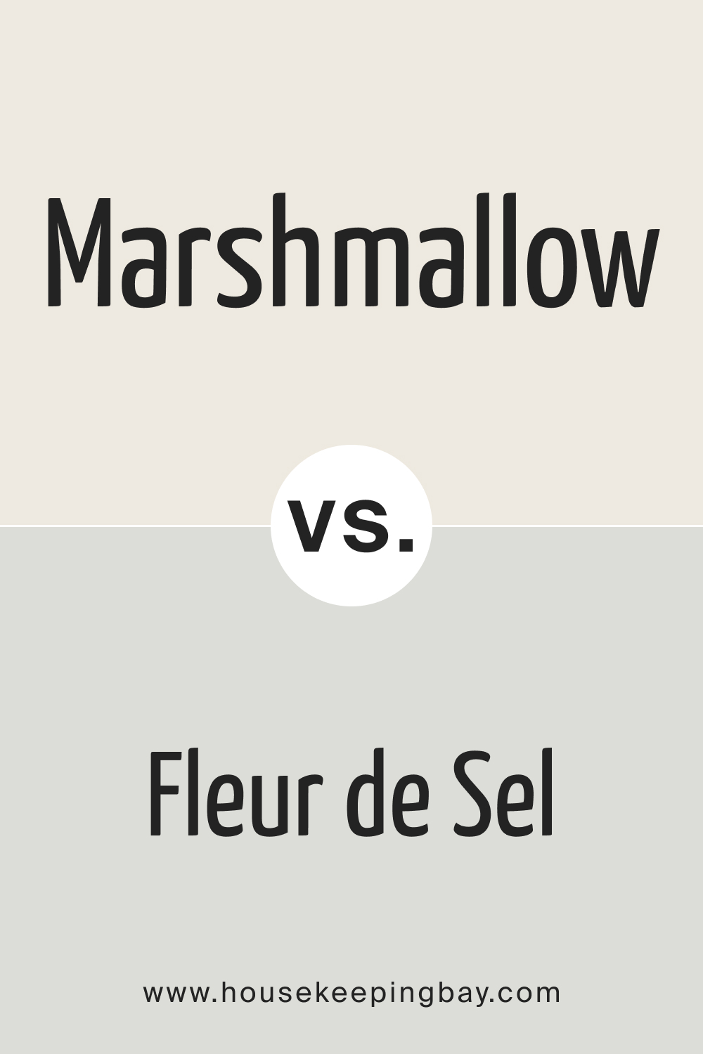 SW Marshmallow vs Fleur de Sel