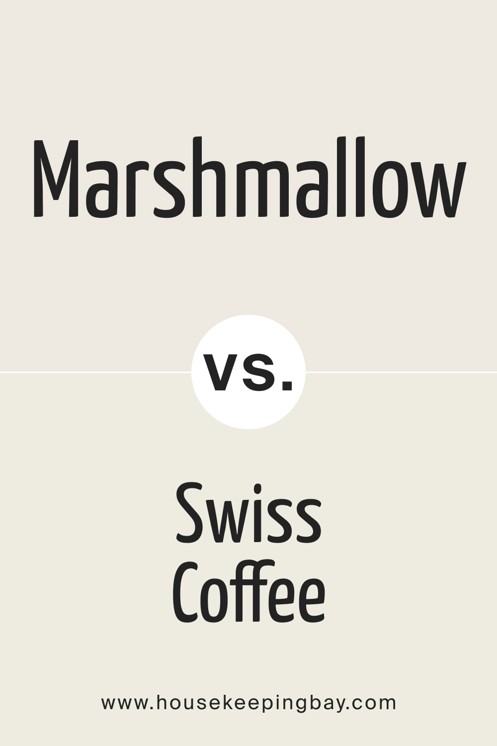 SW Marshmallow vs Swiss Coffee