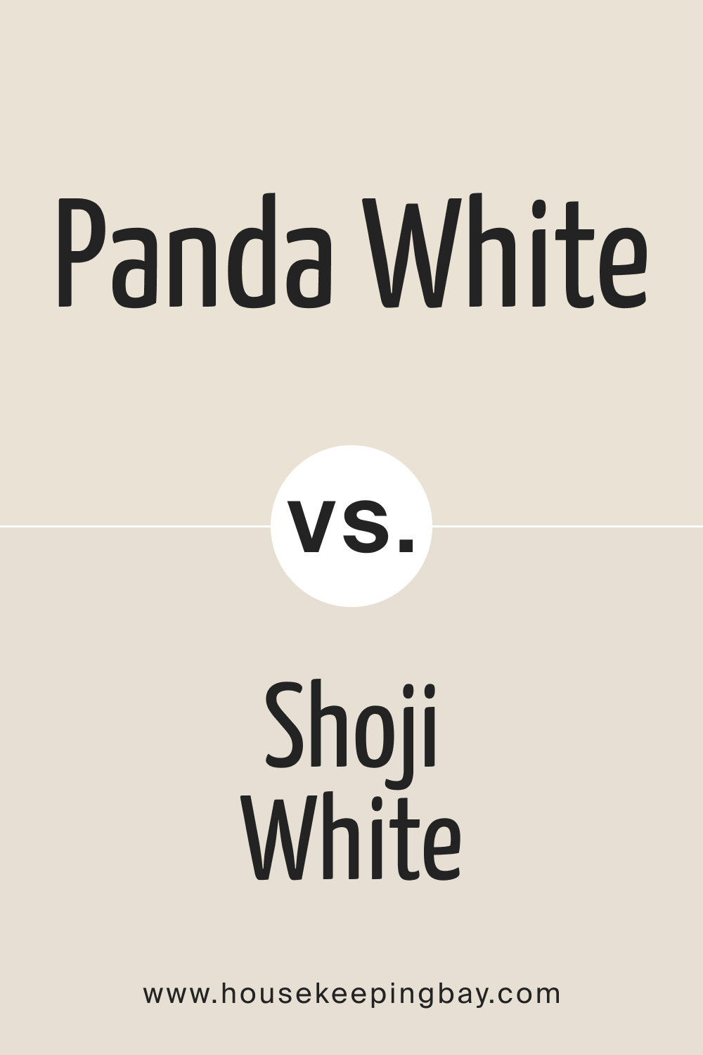 SW Panda White vs Shoji White