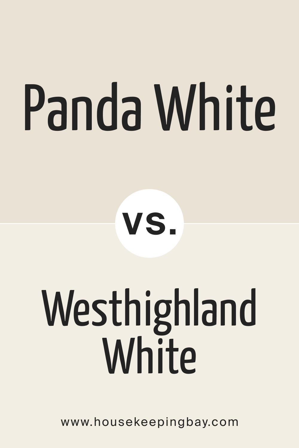 SW Panda White vs Westhighland White
