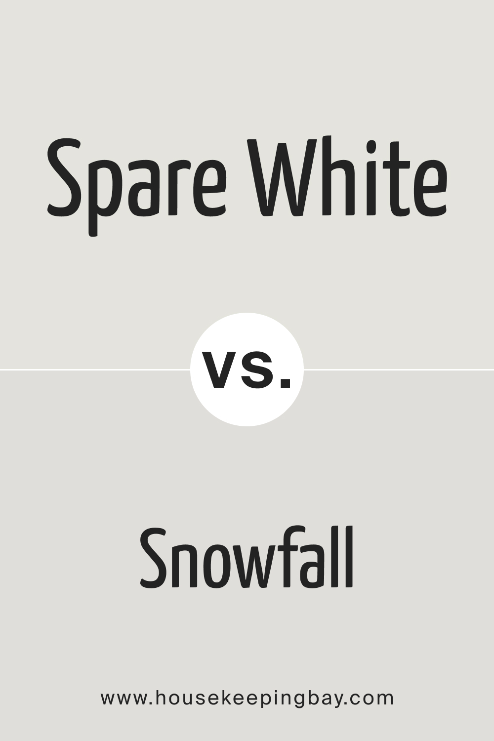 SW Spare White vs Snowfall