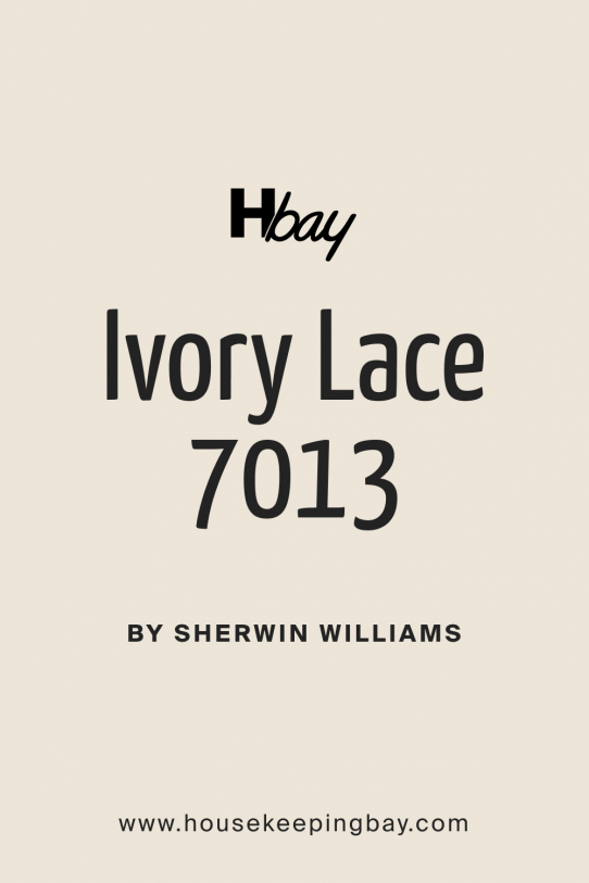 Ivory Lace SW 7013 Paint Color by Sherwin-Williams