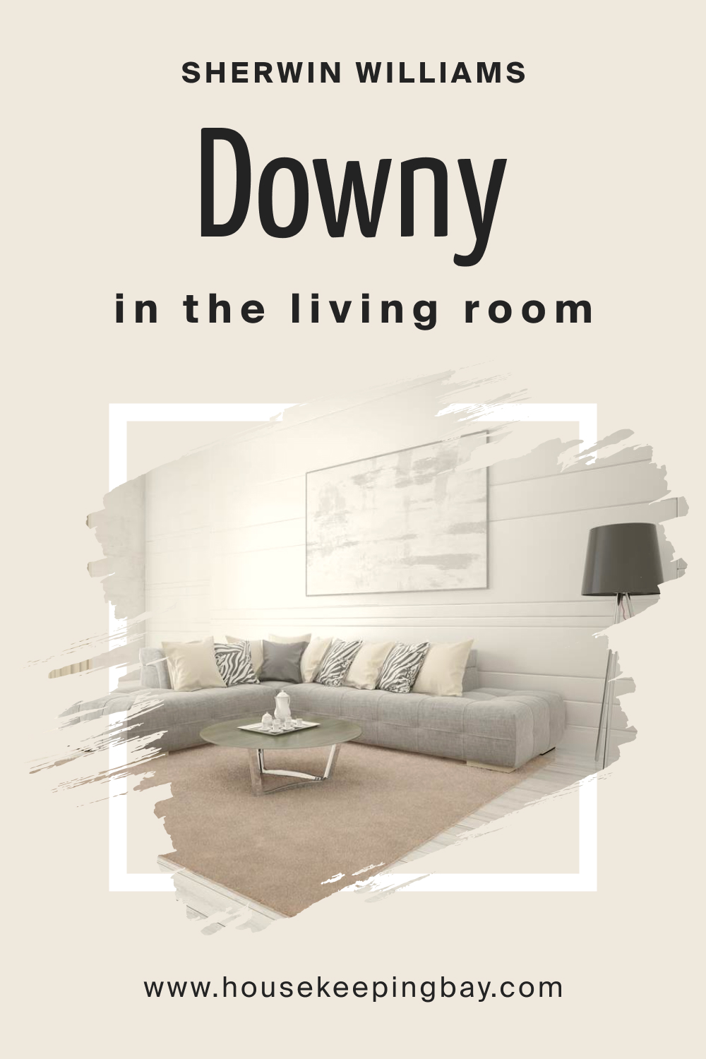 Sherwin Williams. SW Downy In the Living Room