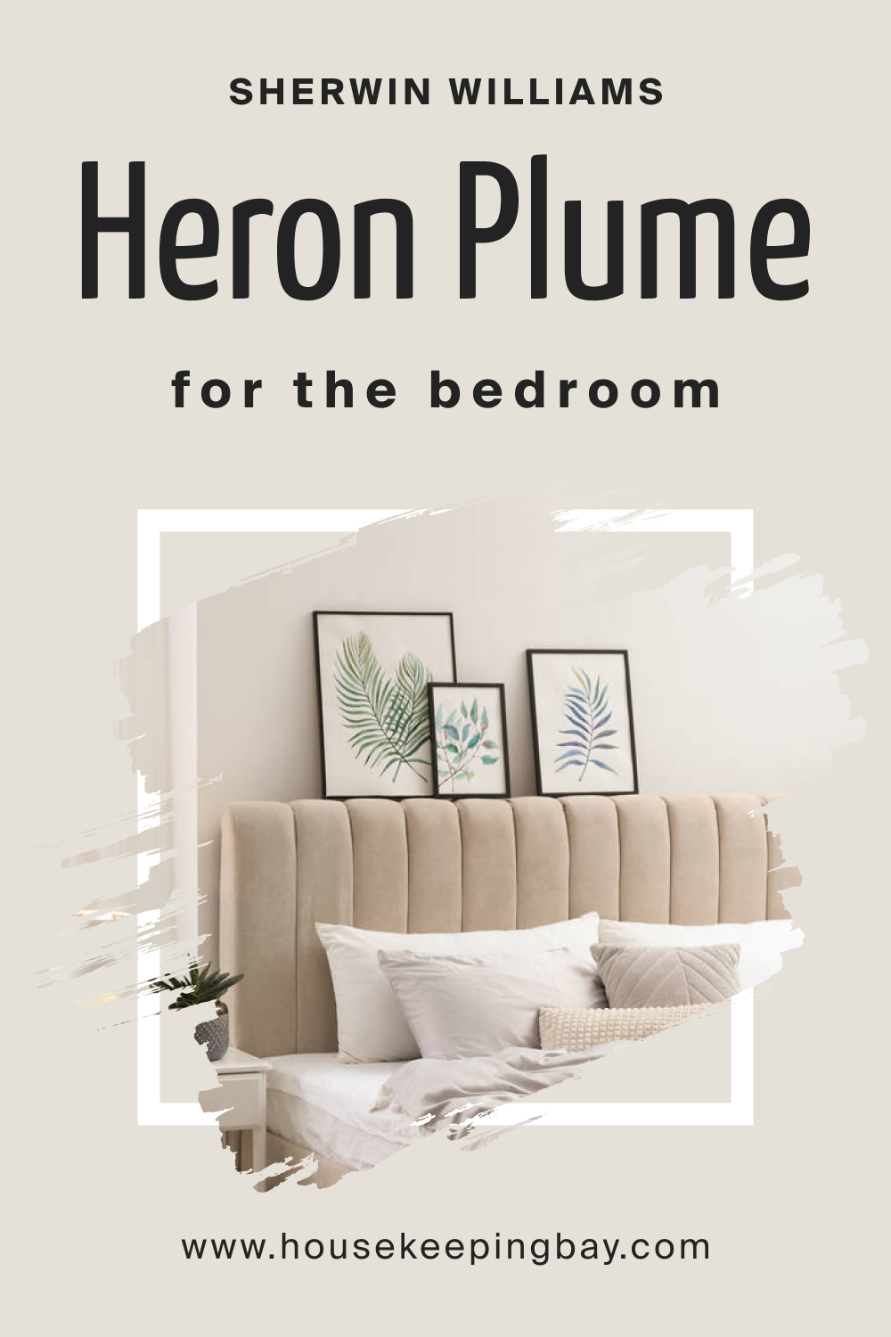 Sherwin Williams. SW Heron Plume For the bedroom