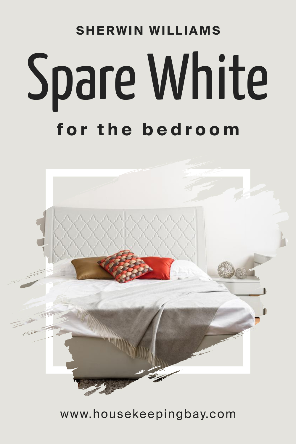 Sherwin Williams. SW Spare White For the bedroom