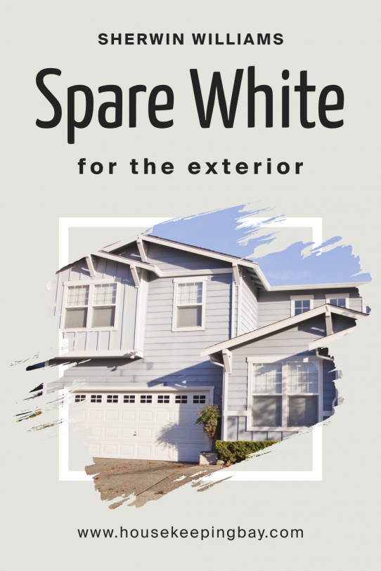 Spare White SW 6203 Paint Color by Sherwin-Williams