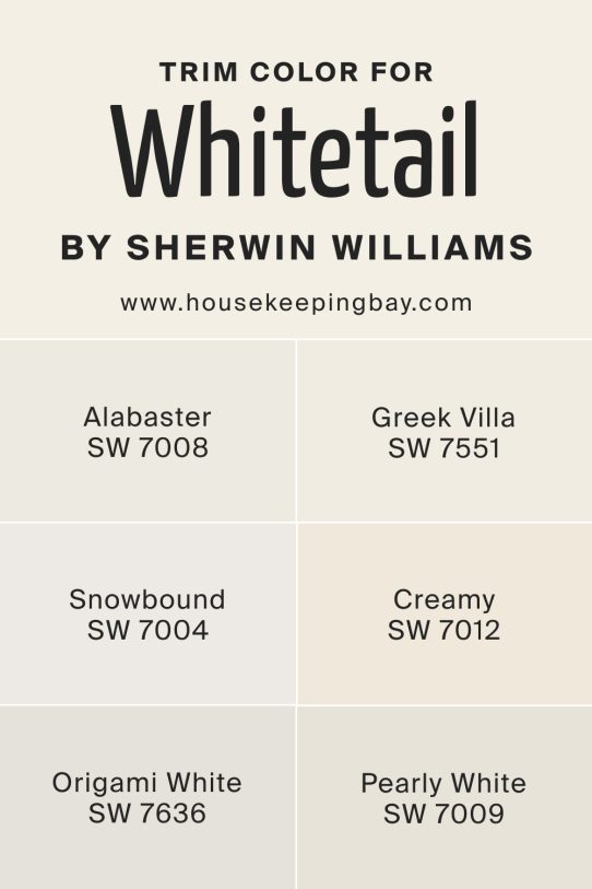 Whitetail SW 7103 by Sherwin-Williams - Housekeepingbay