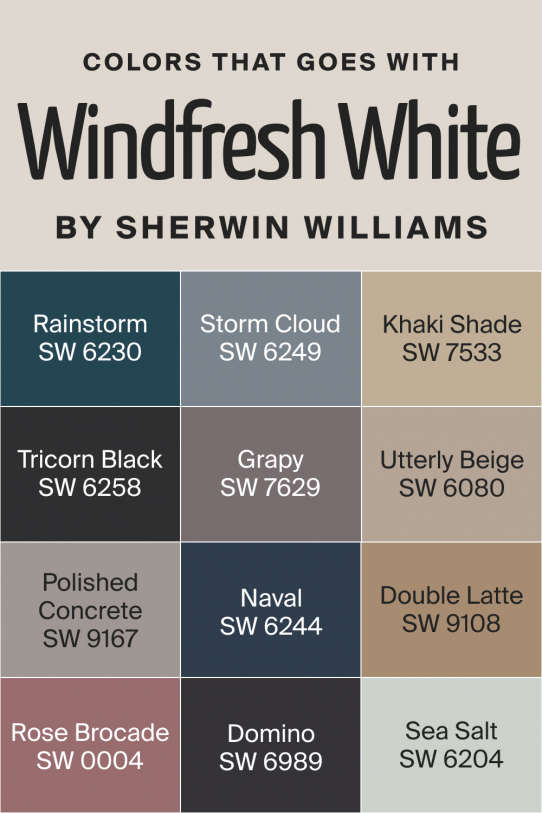 Windfresh White Sw 7628 Paint Color By Sherwin-williams