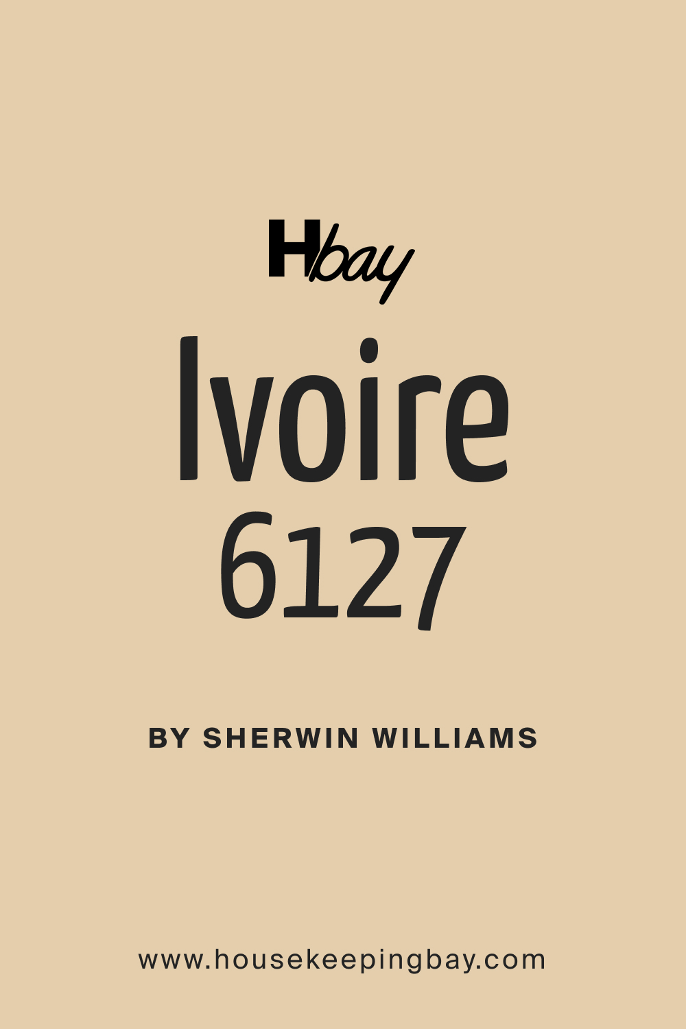 SW 6127 Ivoire Paint Color by Sherwin Williams