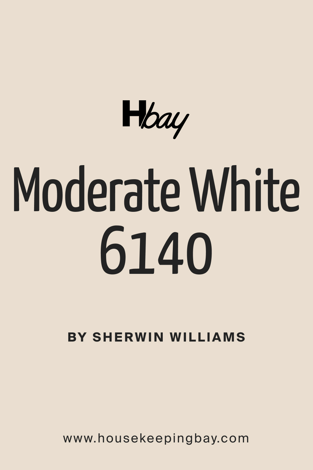 SW 6140 Moderate White Paint Color by Sherwin Williams