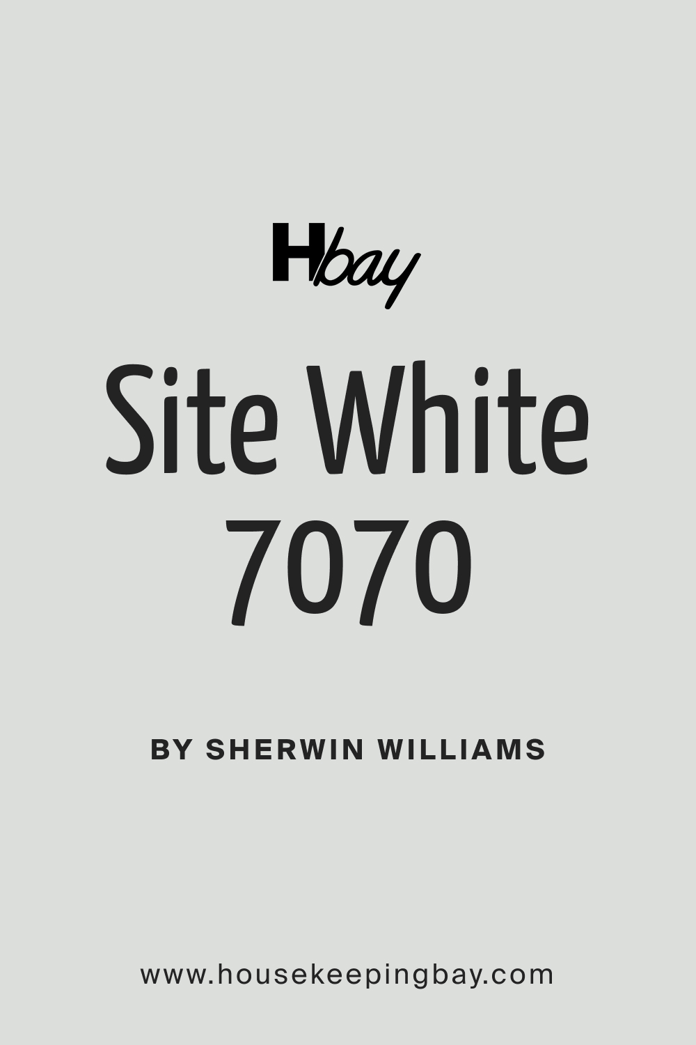 SW 7070 Site White by Sherwin Williams