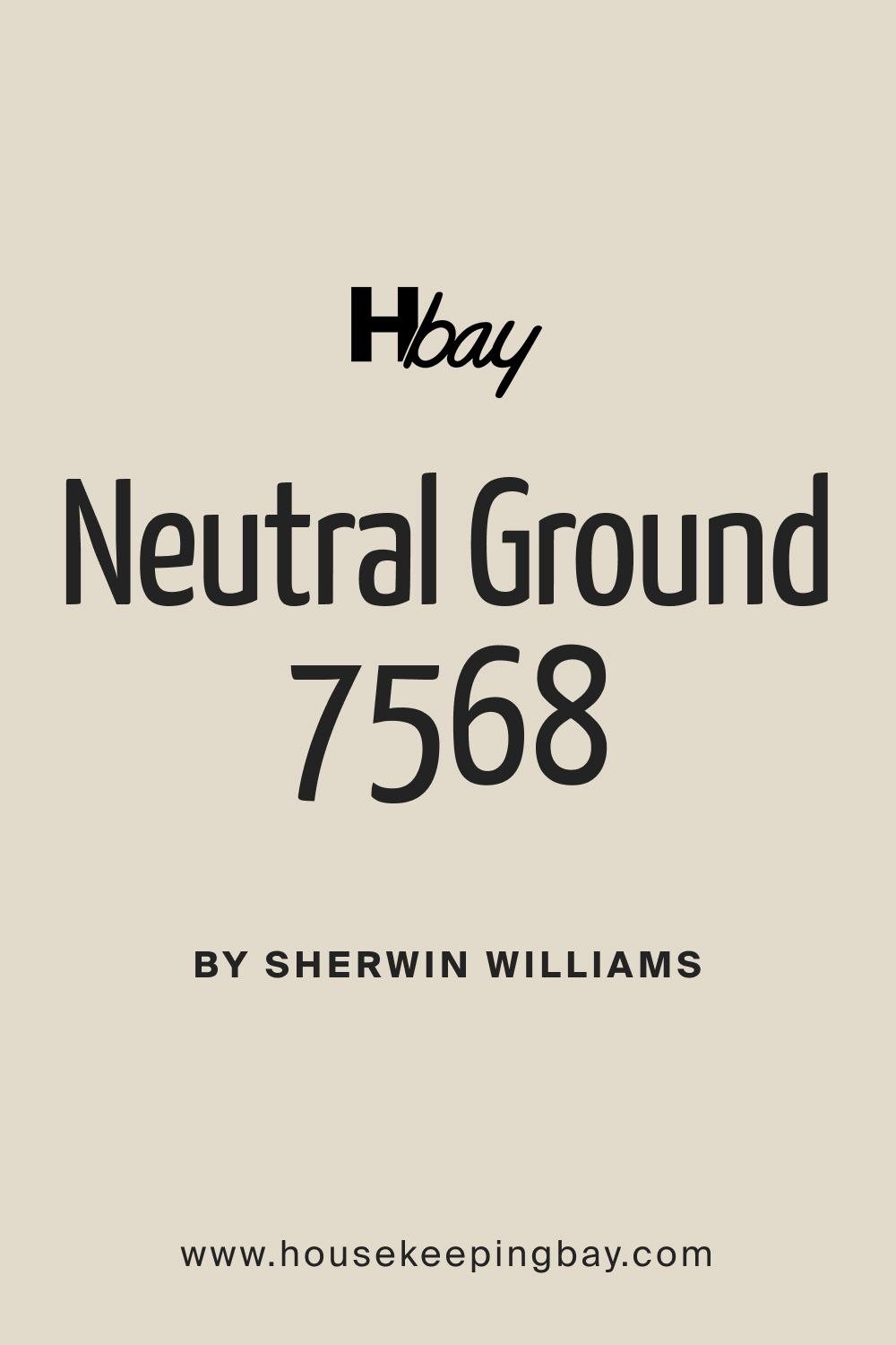 SW 7568 Neutral Ground Paint Color by Sherwin Williams