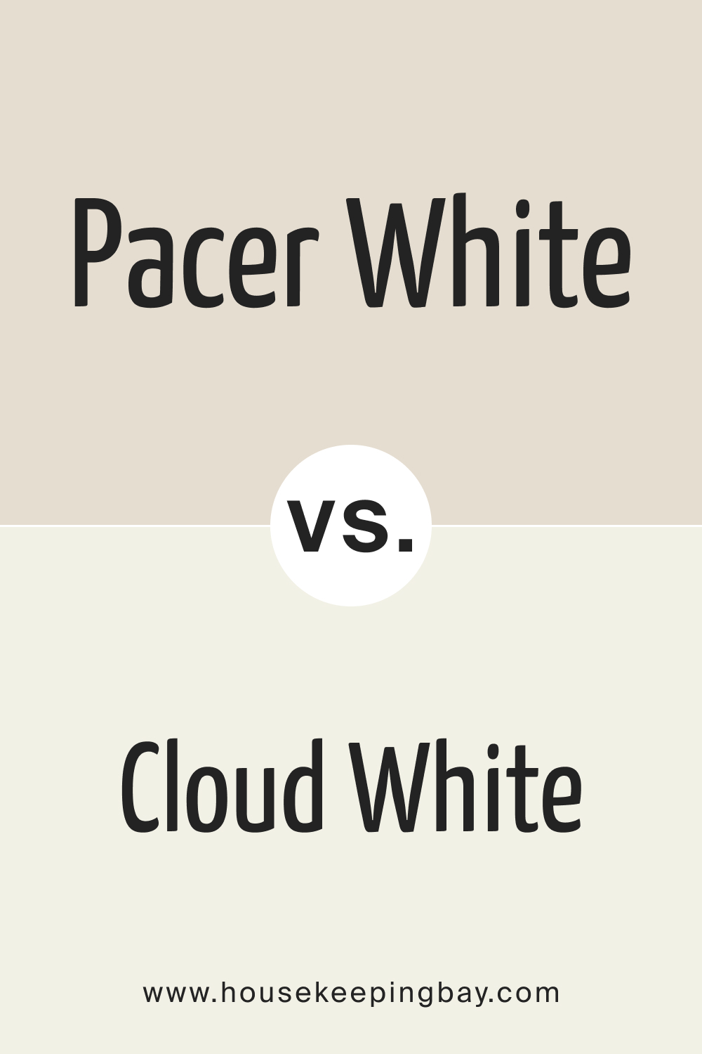 SW Pacer White vs Cloud White OC 130