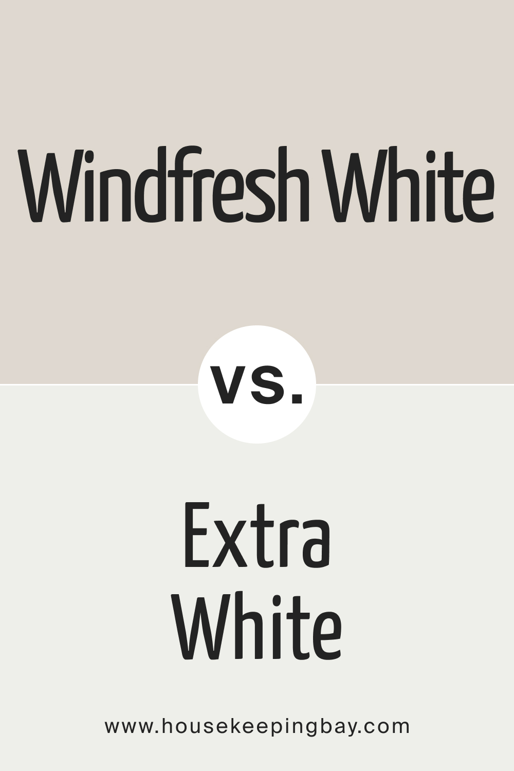 SW Pacer White vs Extra White SW