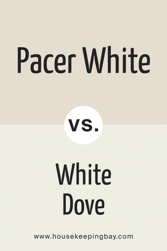 Pacer White SW 6098 Paint Color by Sherwin-Williams - Housekeepingbay