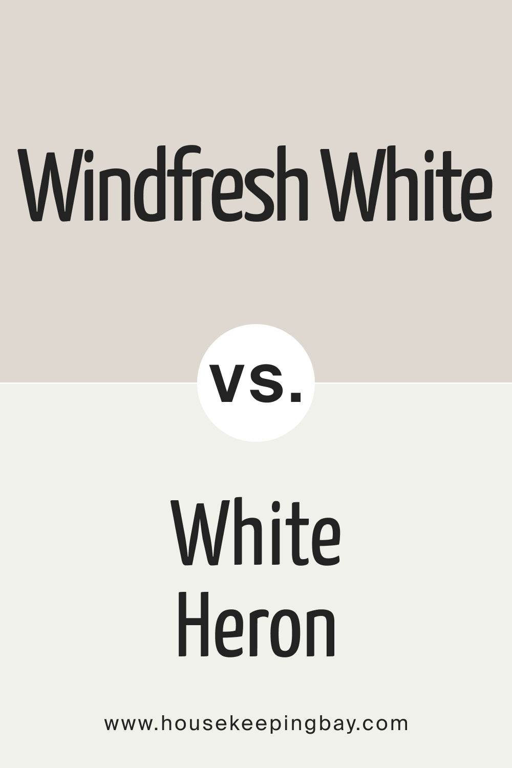 SW Pacer White vs White Heron