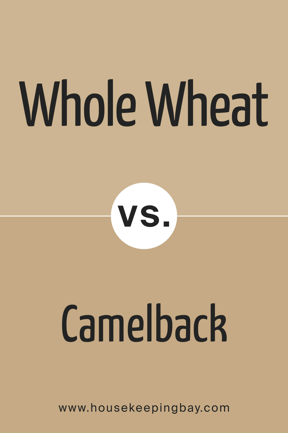 SW Whole Wheat vs Camelback SW 6122