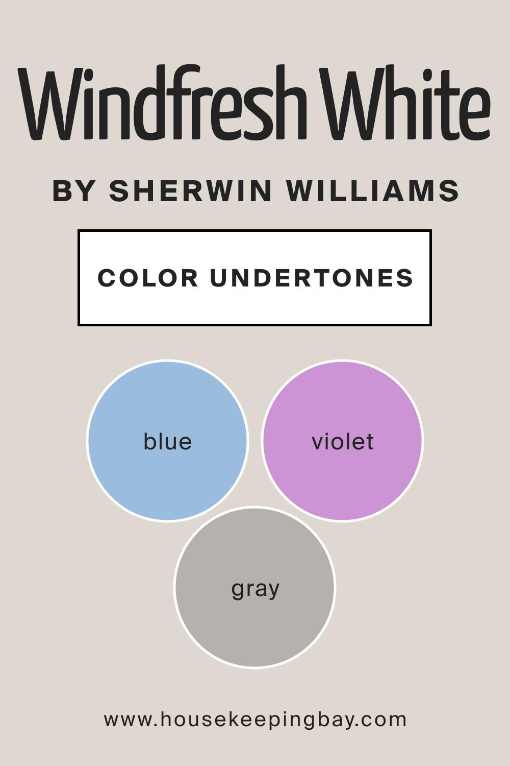 SW Windfresh White by Sherwin Williams Main Color Undertone