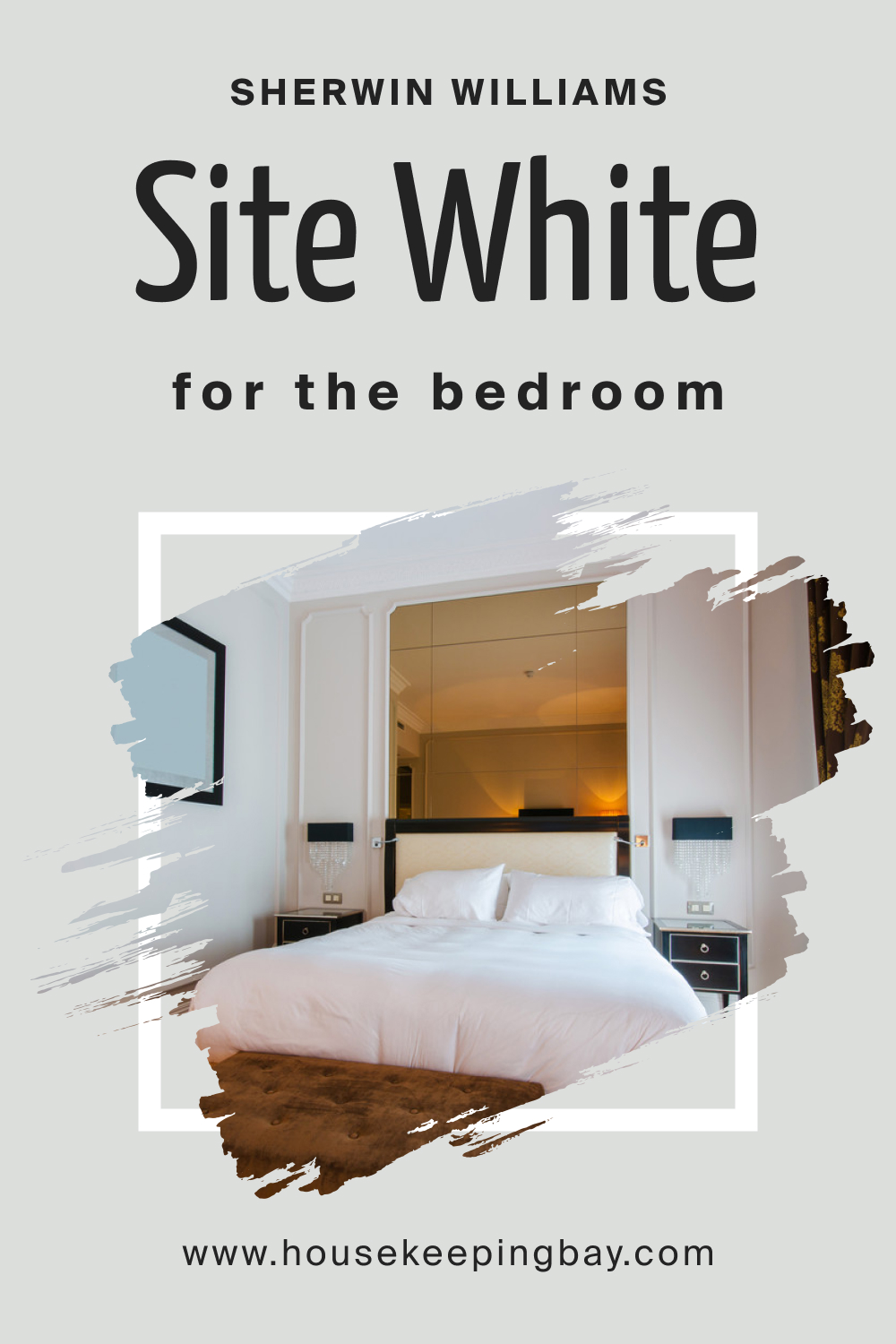 Sherwin Williams. SW Site White For the bedroom