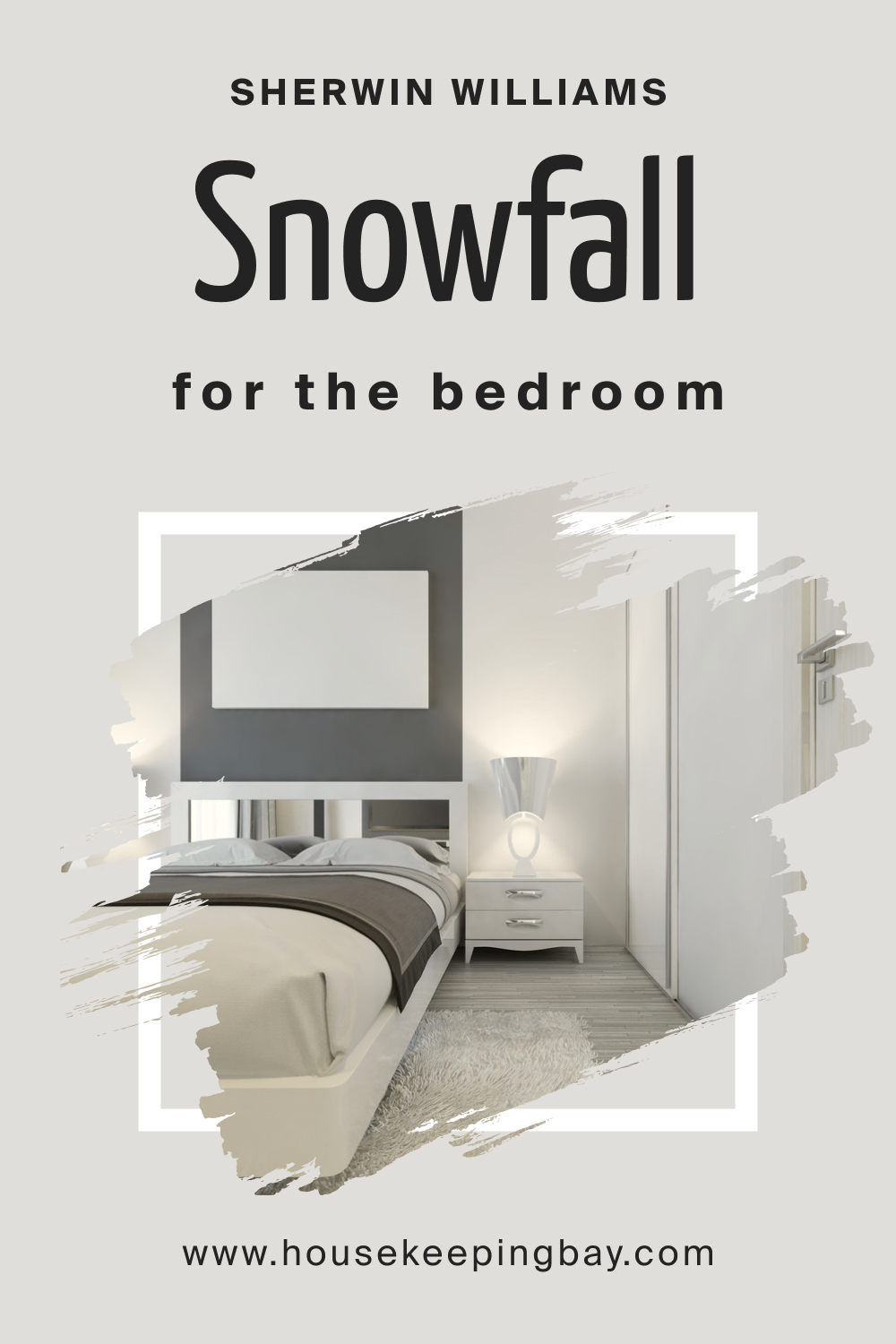 Sherwin Williams. Snowfall For the bedroom