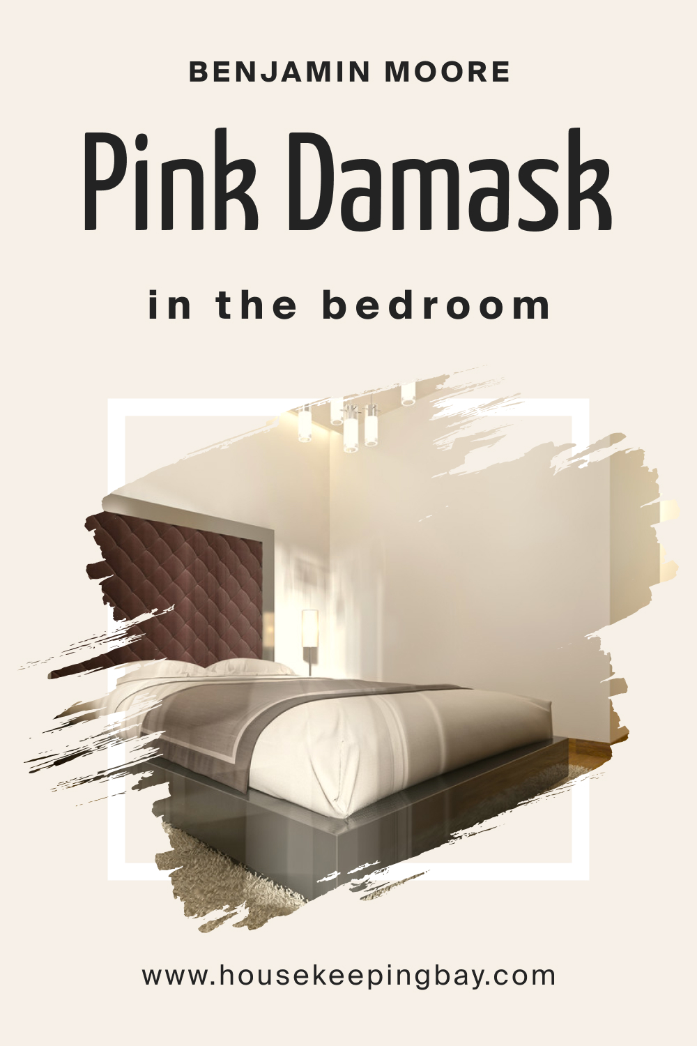 Benjamin Moore. Pink Damask OC 72 for the Bedroom