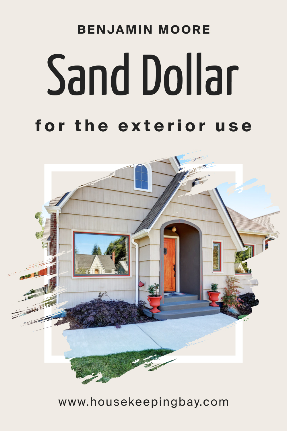 Benjamin Moore. Sand Dollar OC 71 for the Exterior Use