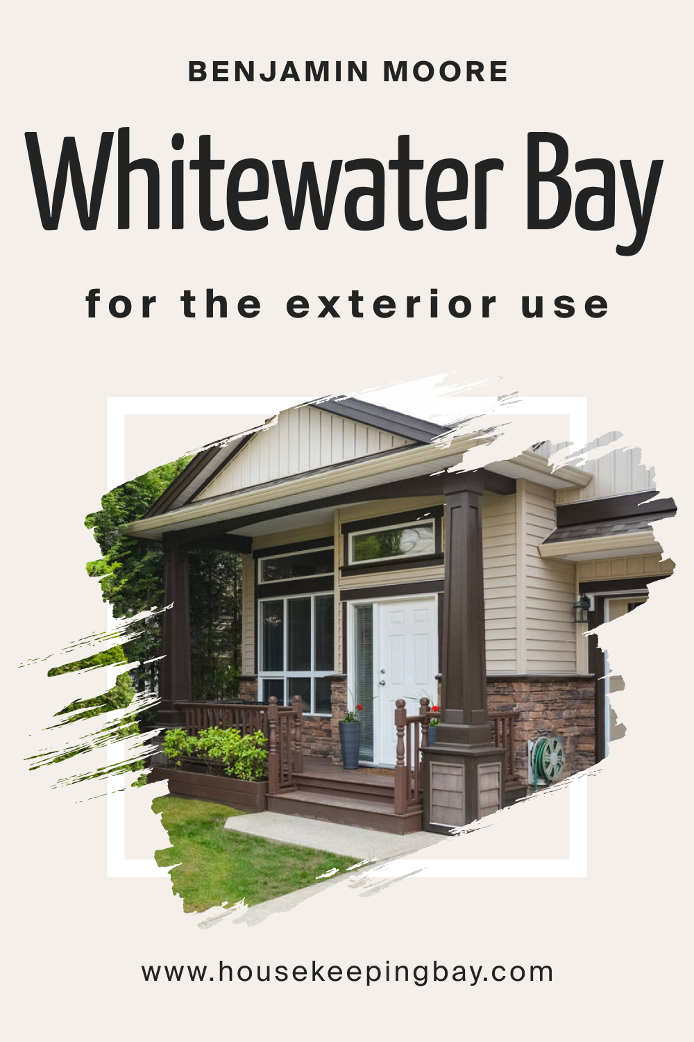 Benjamin Moore. Whitewater Bay OC 70 for the Exterior Use