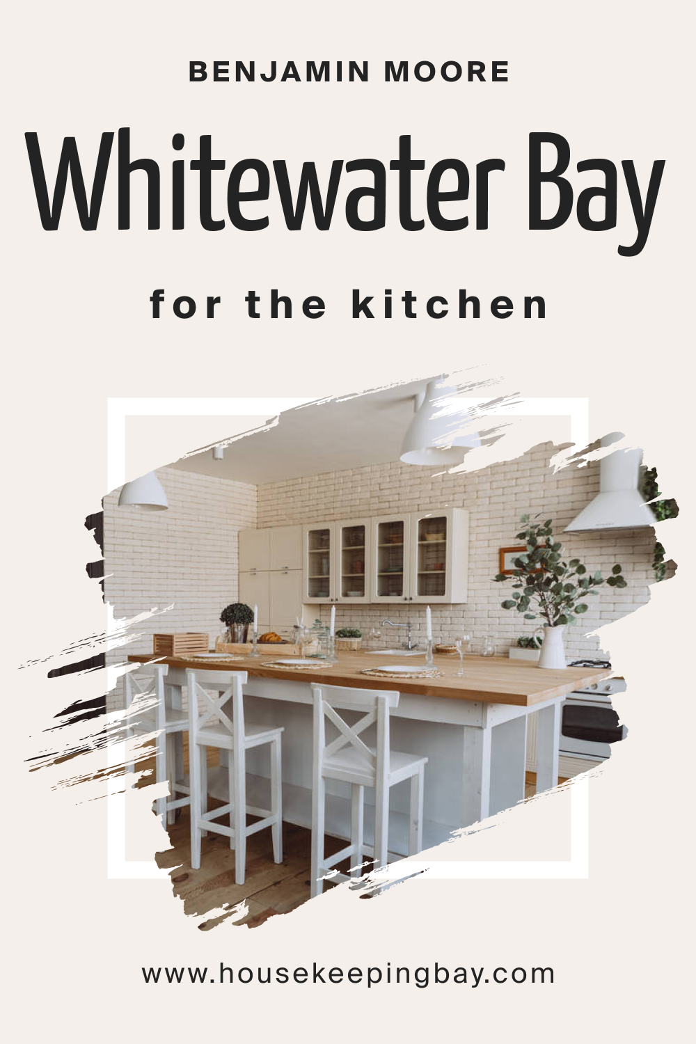 Benjamin Moore. Whitewater Bay OC 70 for the Kitchen