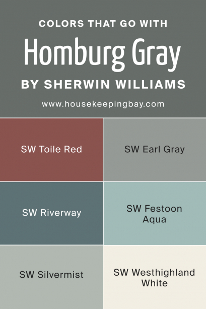 Homburg Gray SW 7622 Paint Color by Sherwin-Williams