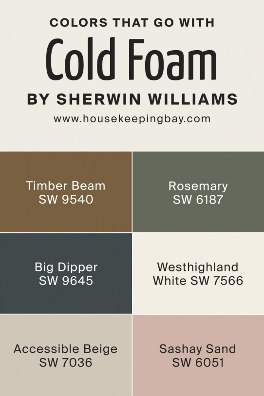 Cold Foam Sw 9504 Paint Color By Sherwin-williams