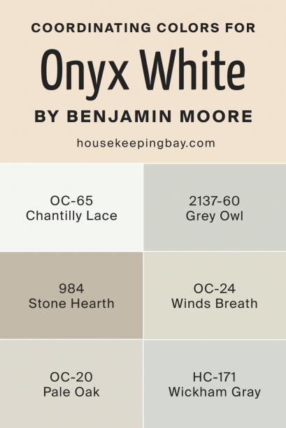 Onyx White OC-74 Paint Color by Benjamin Moore