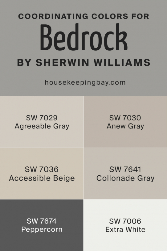 Bedrock SW 9563 Paint Color by Sherwin-Williams