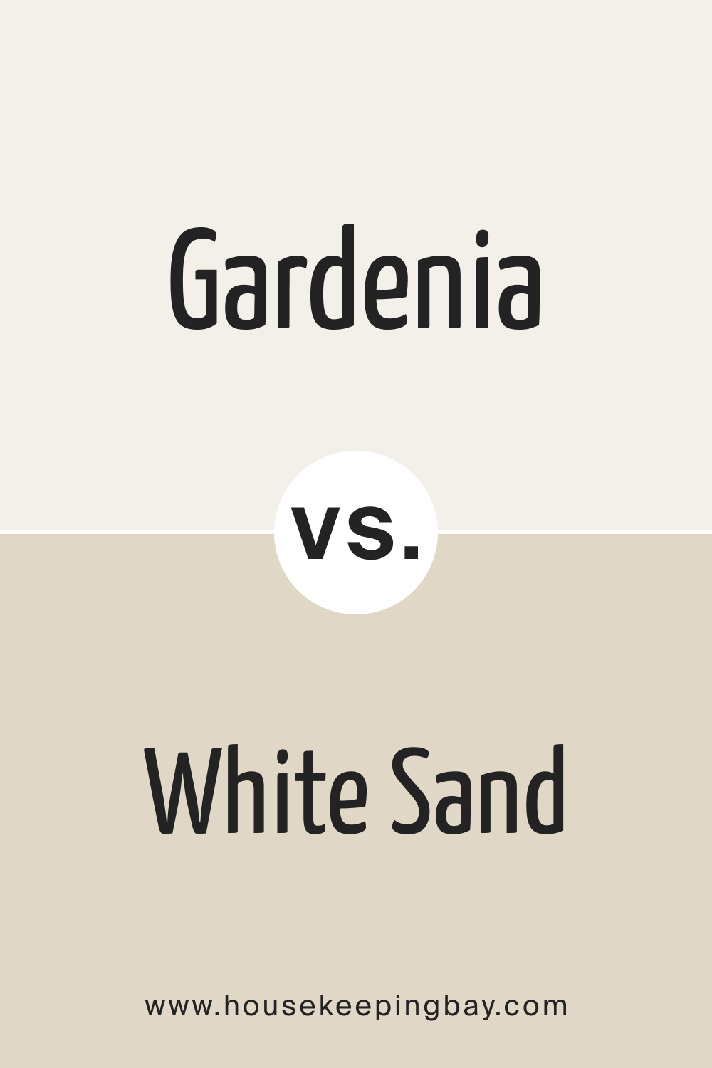 Gardenia AF 10 vs BM White Sand 964
