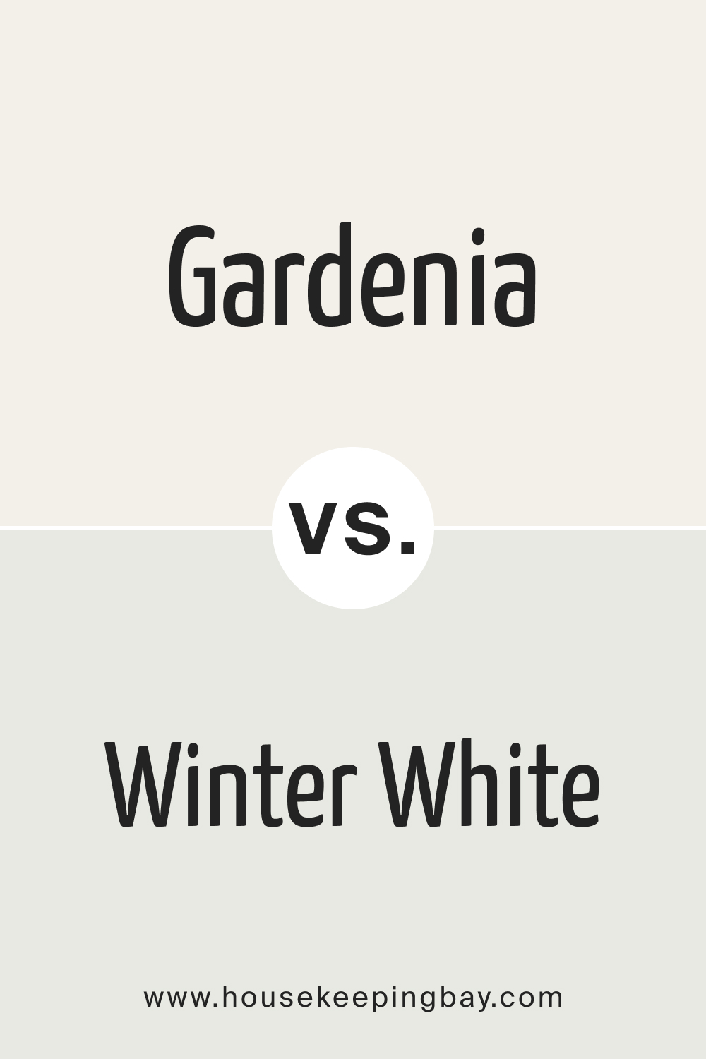 Gardenia AF 10 vs BM Winter White 2140 70