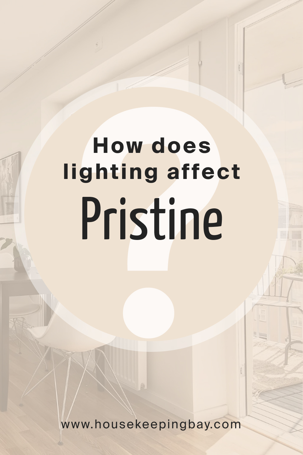 How does lighting affect Pristine OC 75